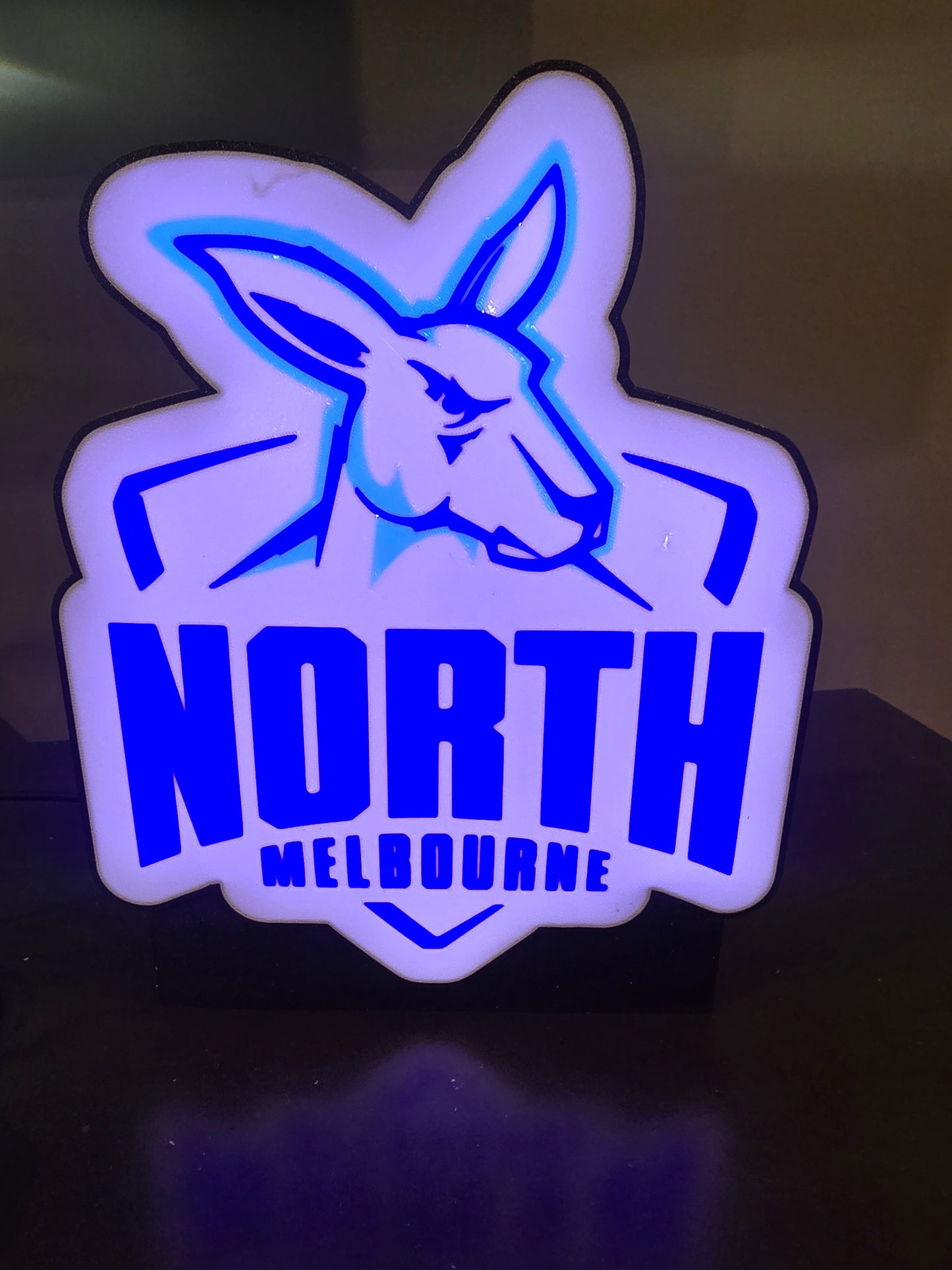 North Melbourne Kangaroos LED Lightbox