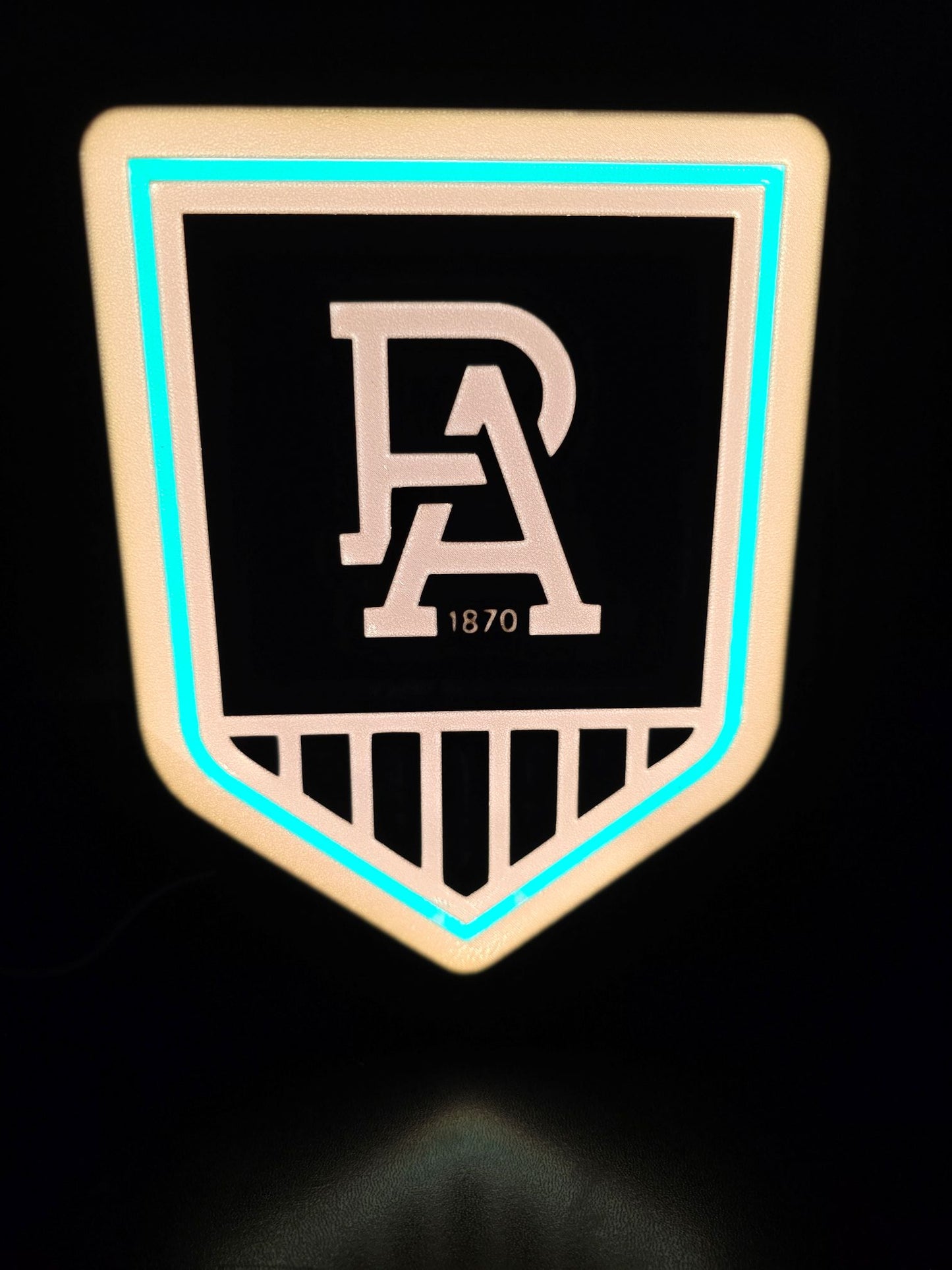 Port Adelaide Power LED Lightbox