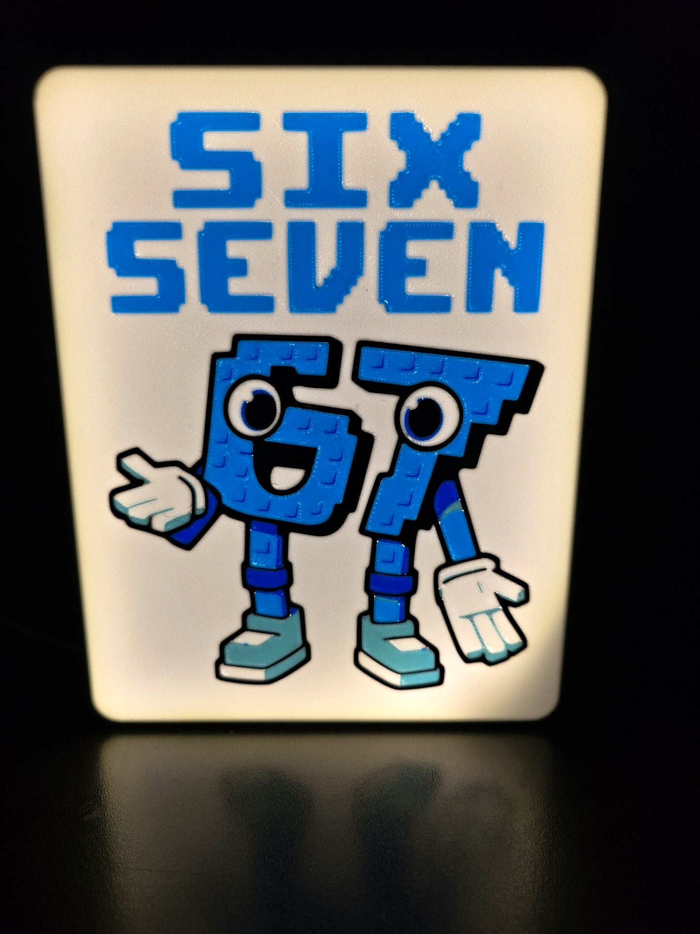 SIX SEVEN LED Lightbox