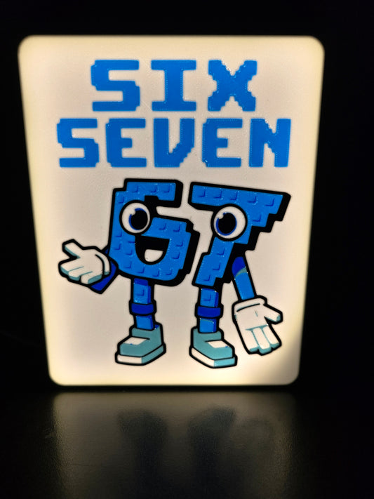 SIX SEVEN LED Lightbox