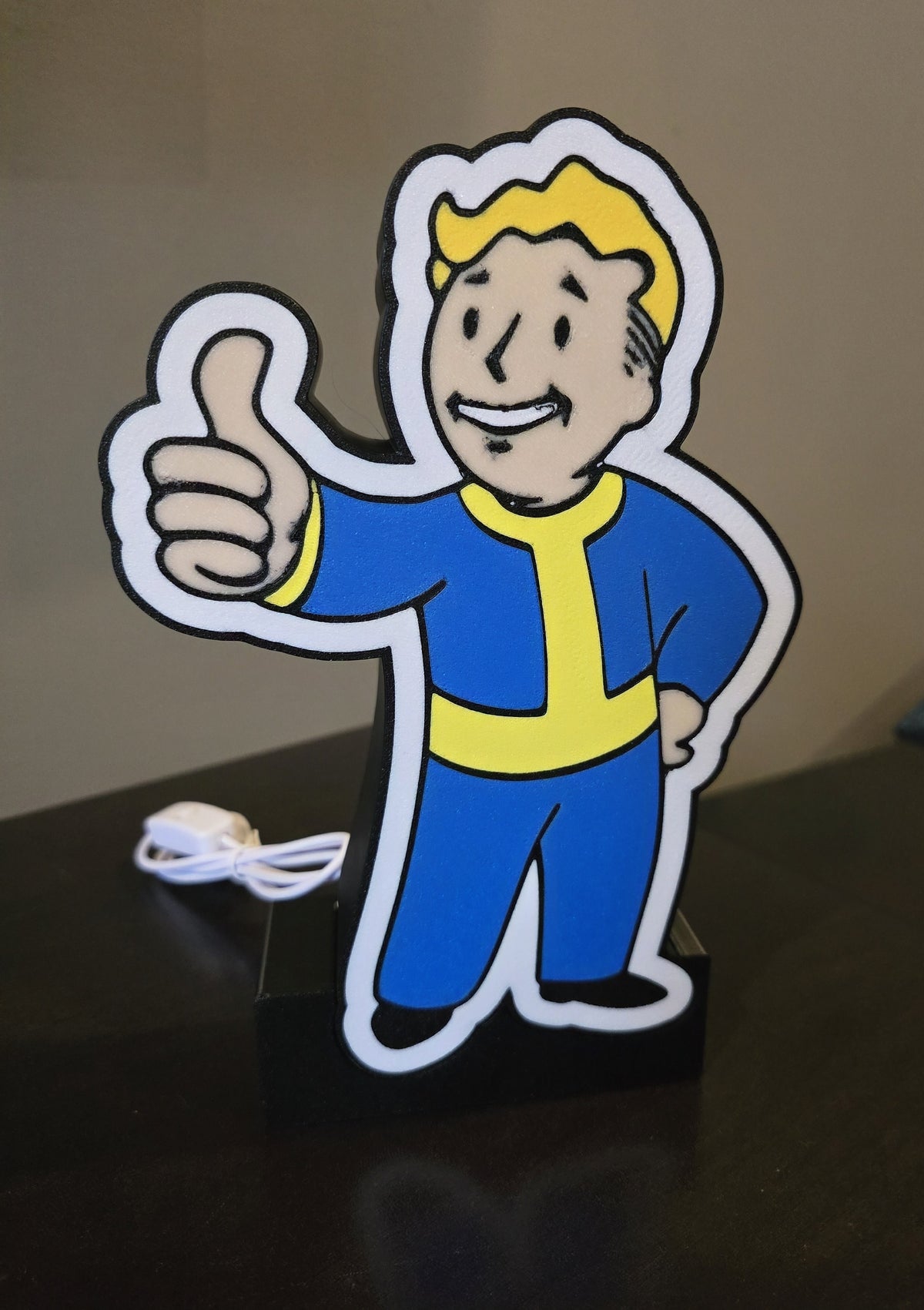 Vault Boy LED Light Box
