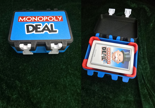 Monopoly Deal Game Card Box Holder
