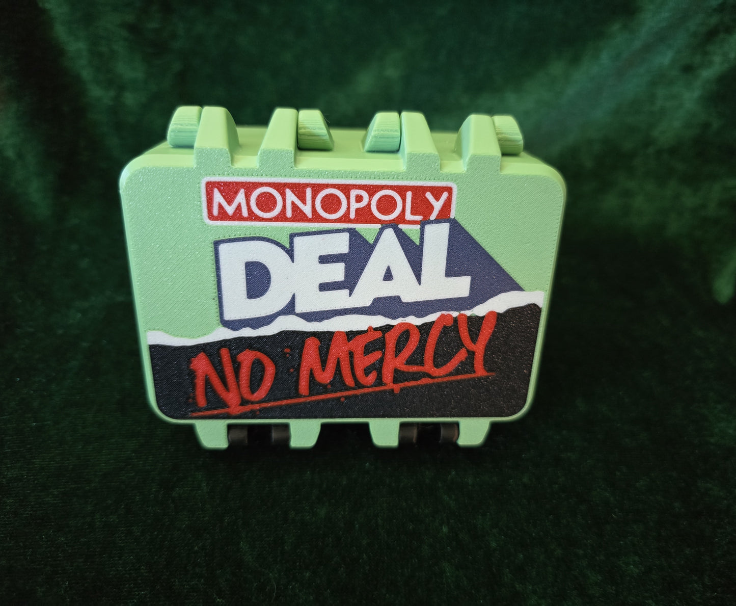 Monopoly Deal No Mercy Card Box Holder