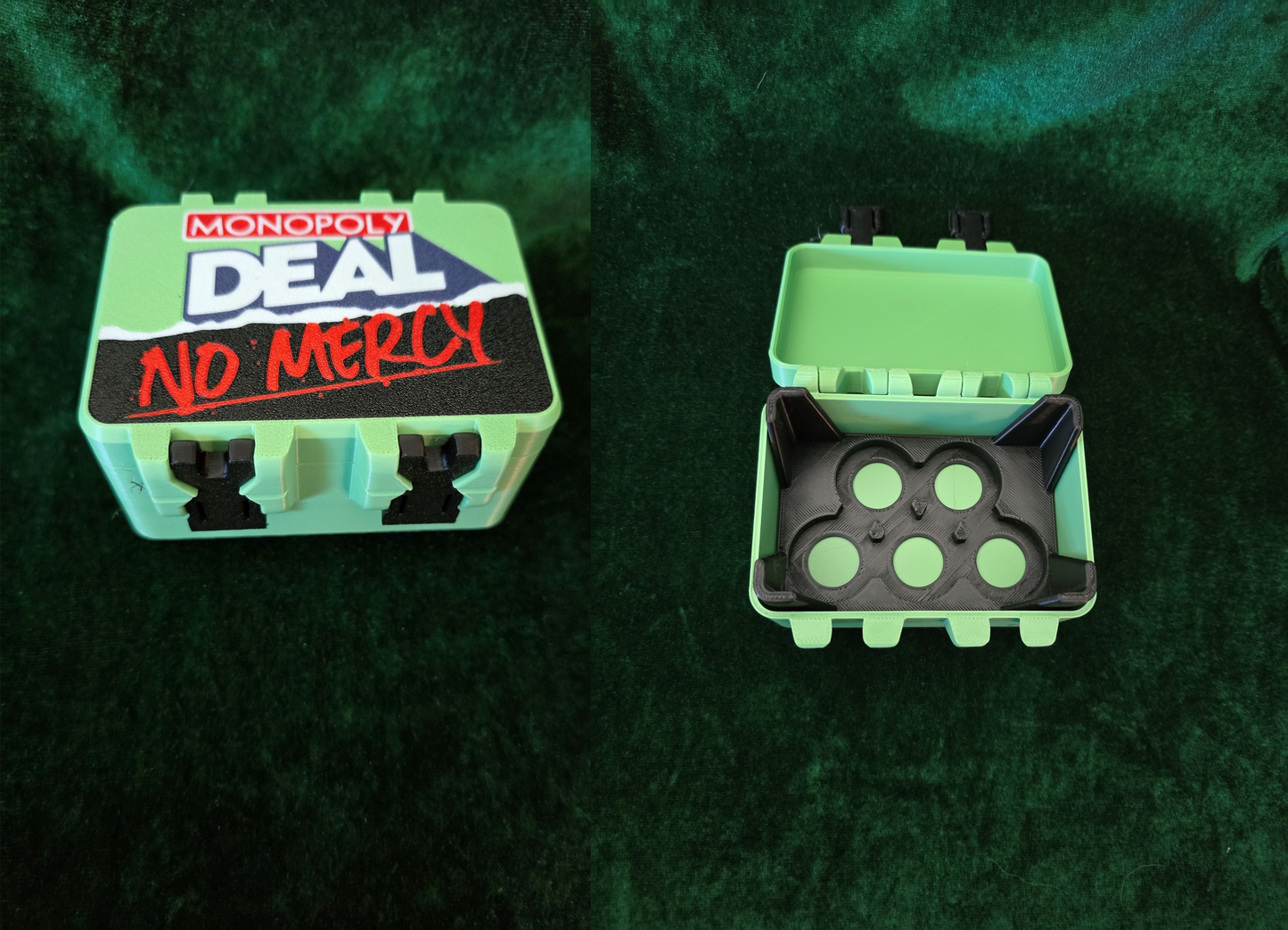 Monopoly Deal No Mercy Card Box Holder