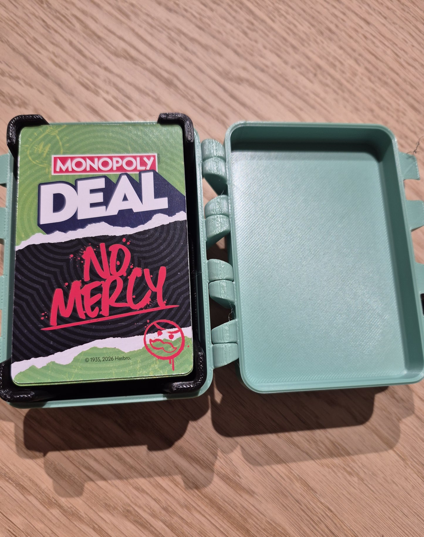 Monopoly Deal No Mercy Card Box Holder