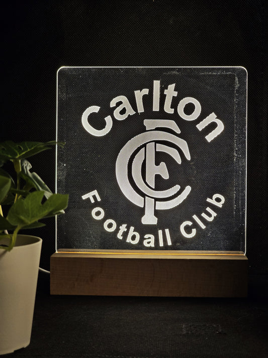 CARLTON BLUES NIGHT LIGHT WARM WHITE LED LAMP