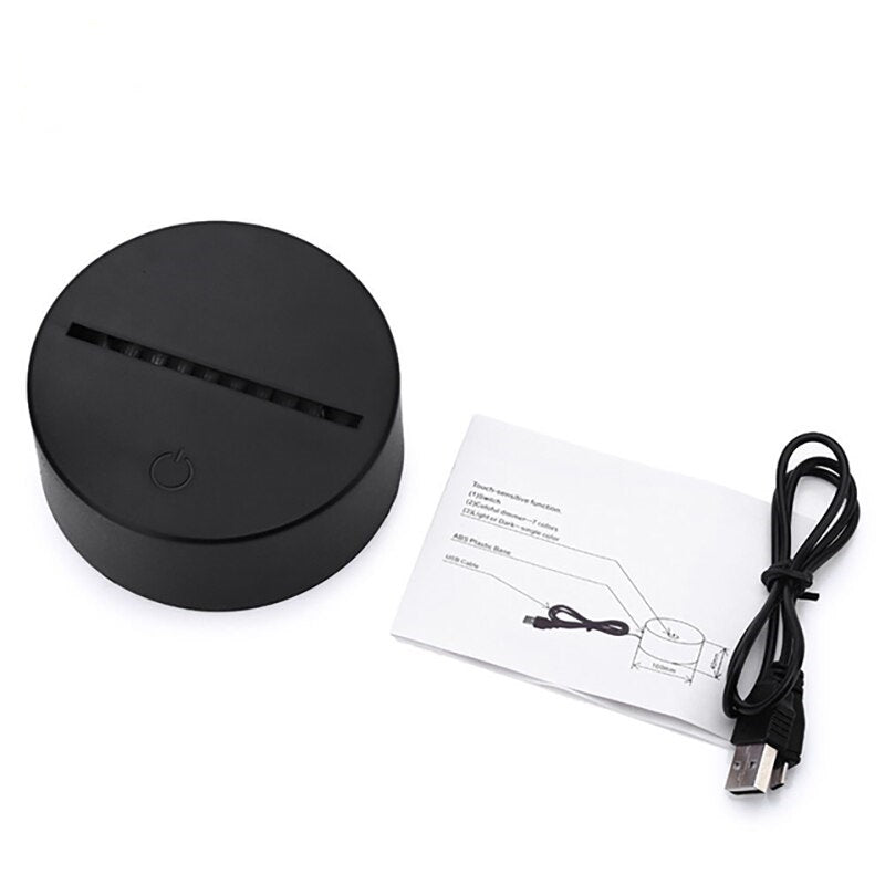 COCOMELON NIGHT LIGHT 8 COLOURS LED LAMP