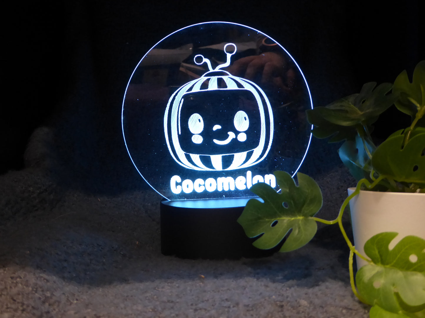 COCOMELON NIGHT LIGHT 8 COLOURS LED LAMP