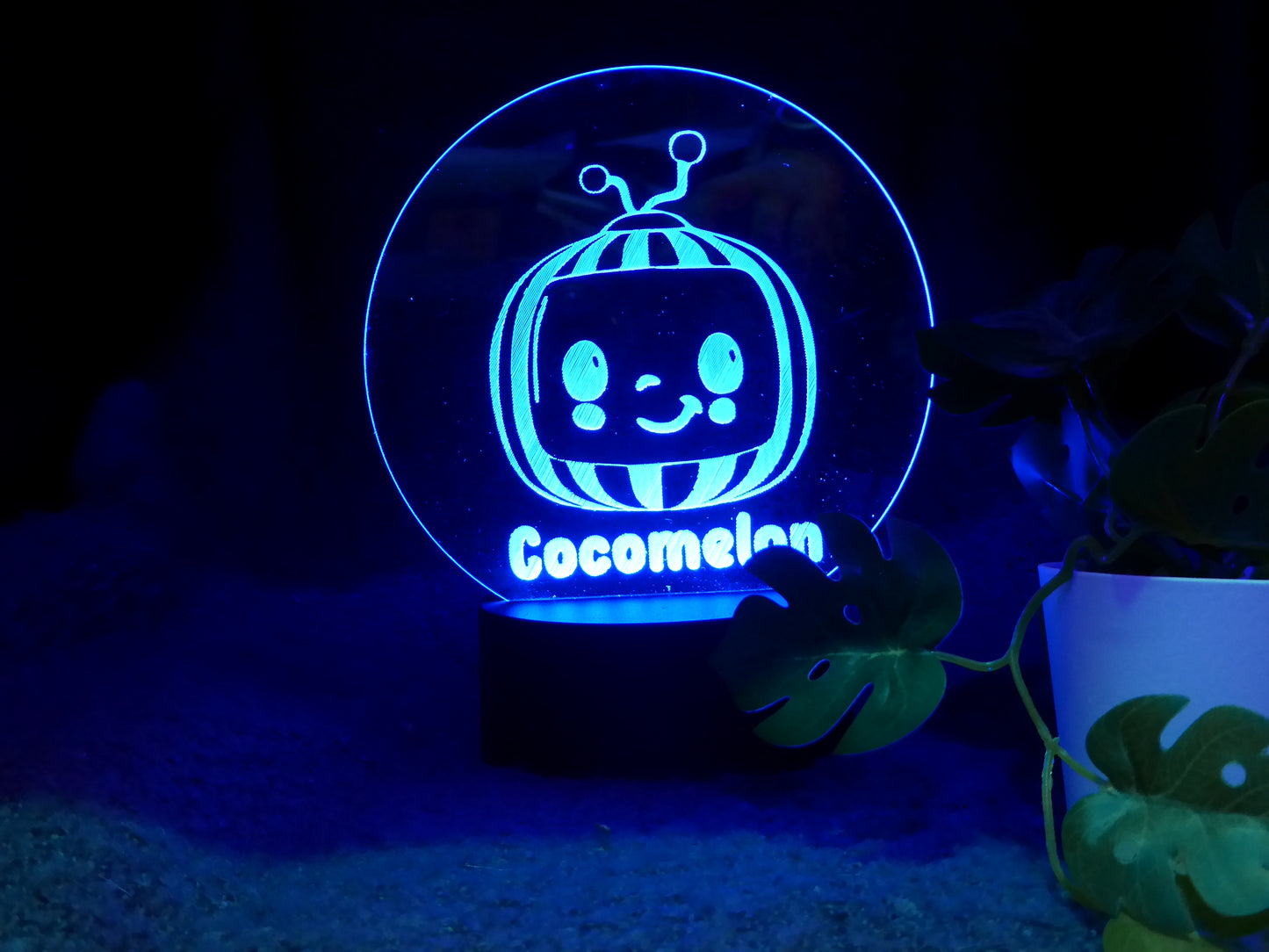 COCOMELON NIGHT LIGHT 8 COLOURS LED LAMP