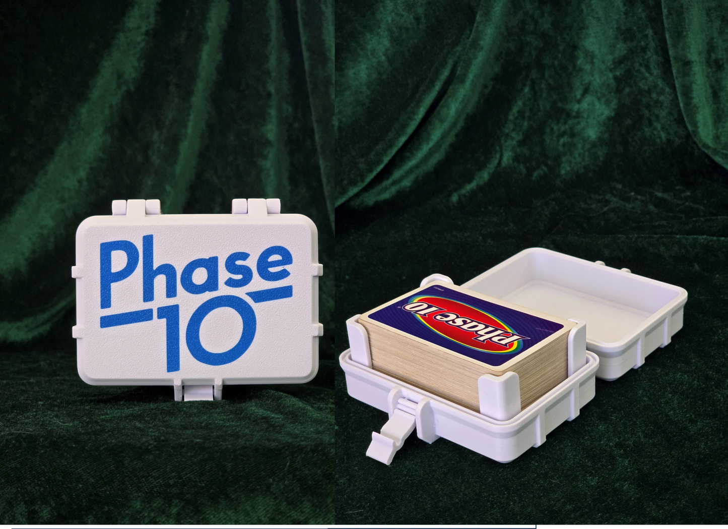 Phase 10 Game Card Box Holder