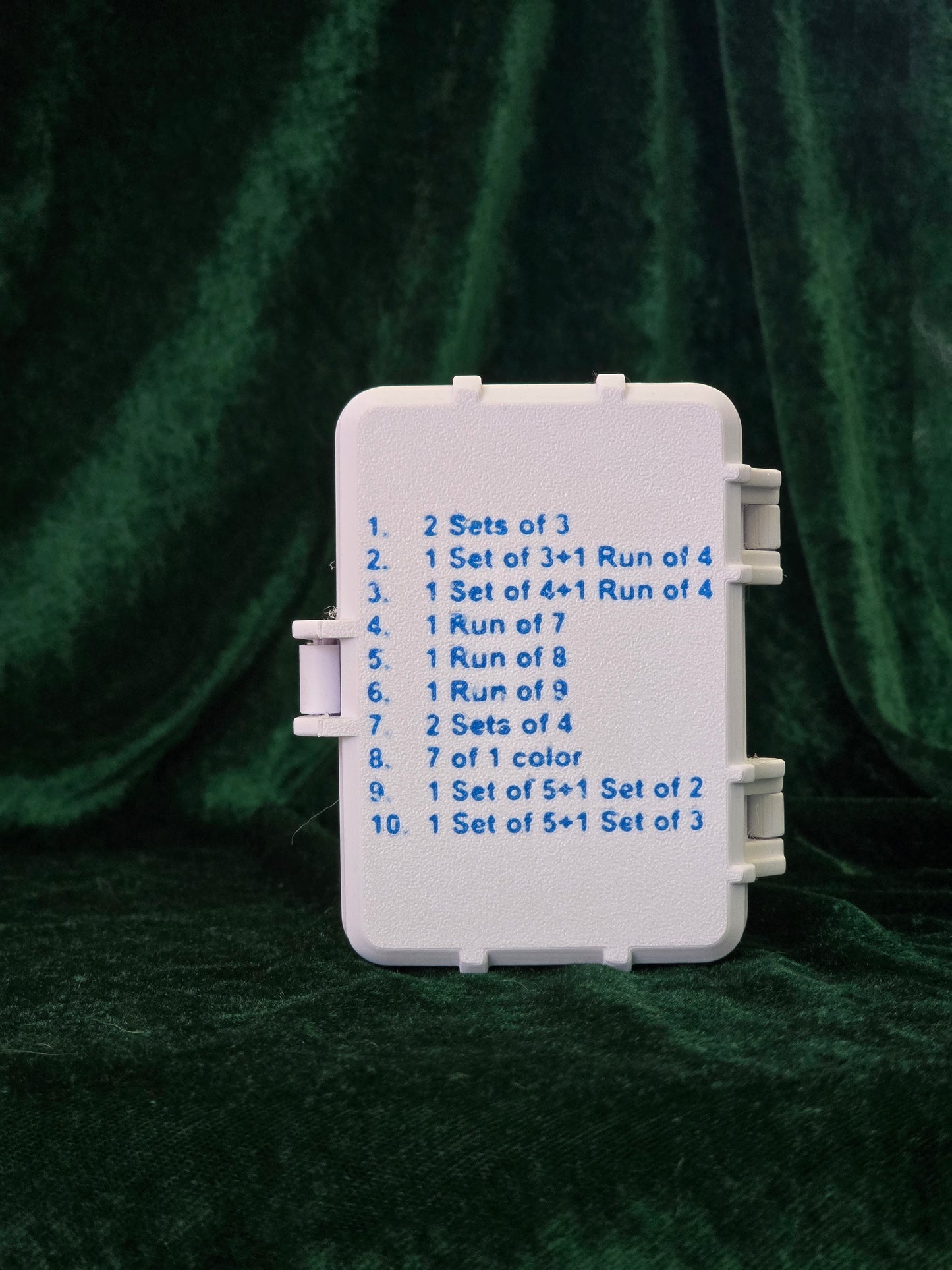Phase 10 Game Card Box Holder