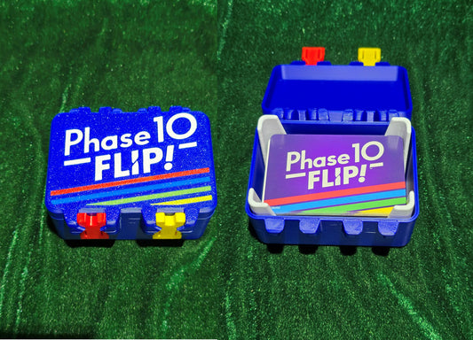 Phase 10 Flip Card Game Box Holder