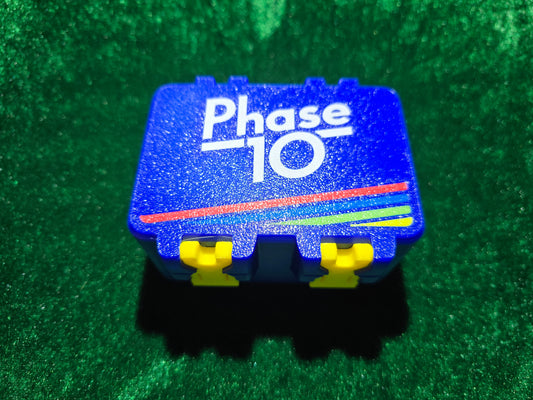 Phase 10 Game Card Storage Box Holder