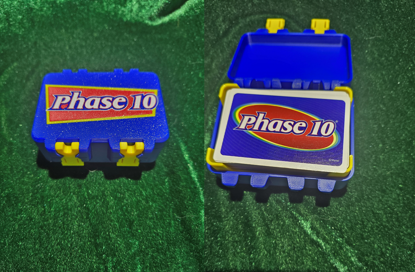 Phase 10 Vintage Logo Game Card Box Holder