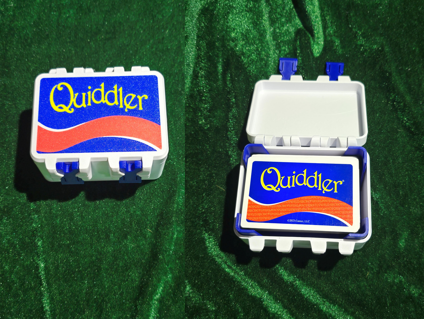 Quiddler Game Card Box Holder