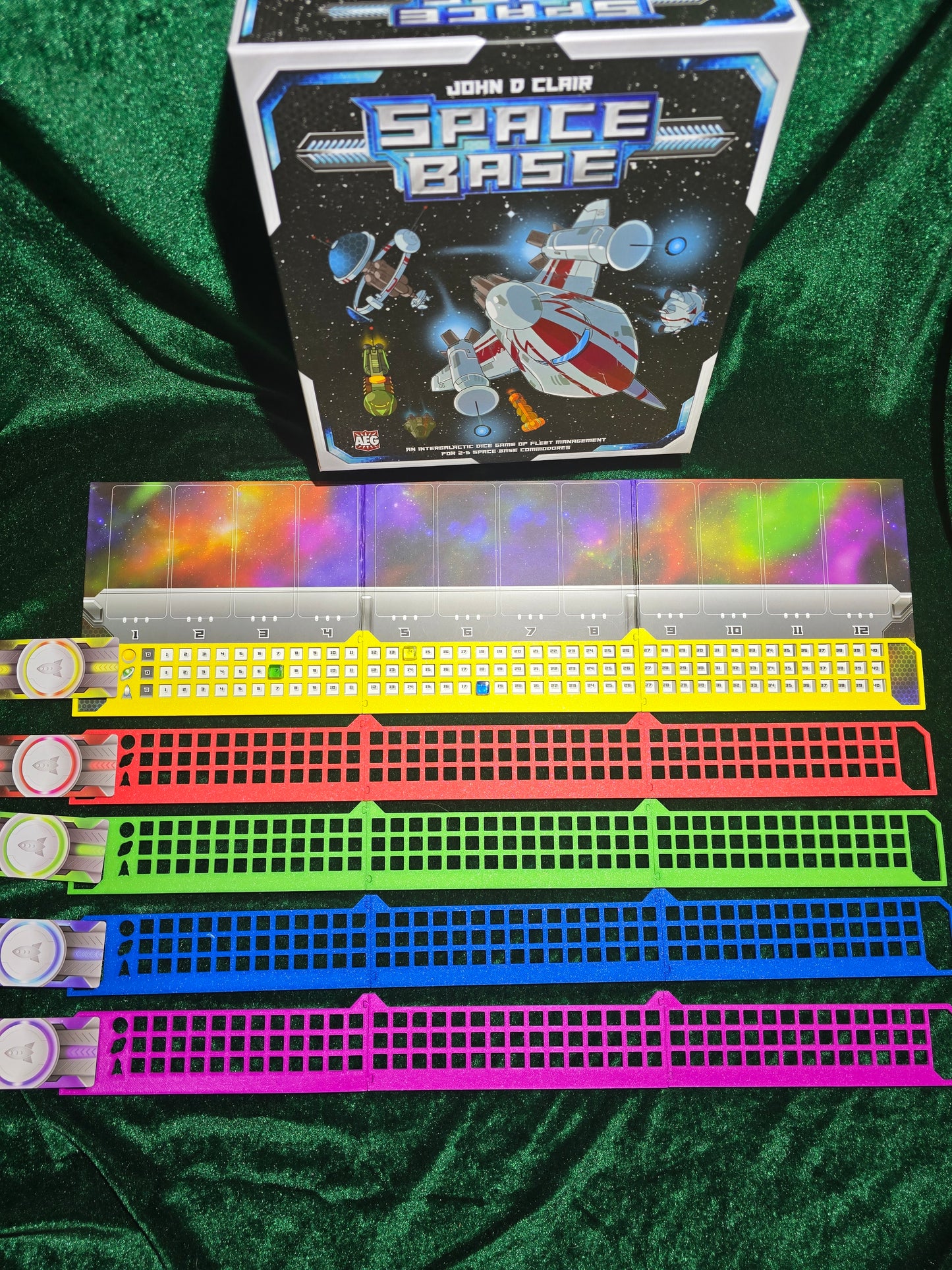 Space Base Player Board Overlay – Premium 3D Printed Upgrade