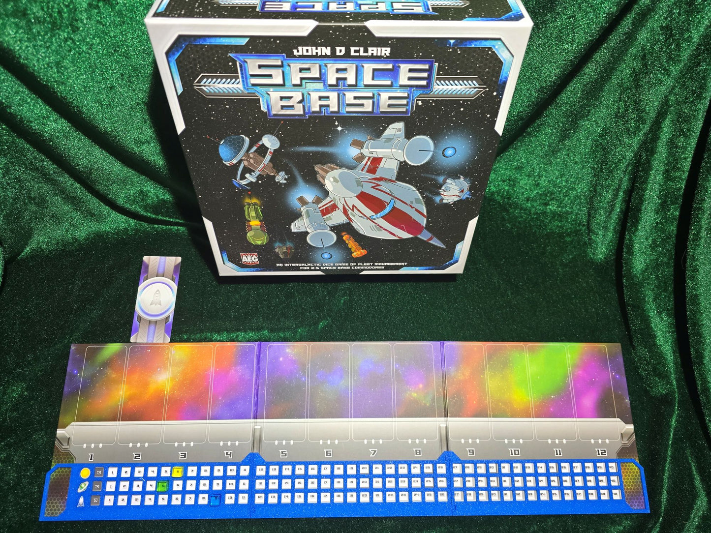 Space Base Player Board Overlay – Premium 3D Printed Upgrade