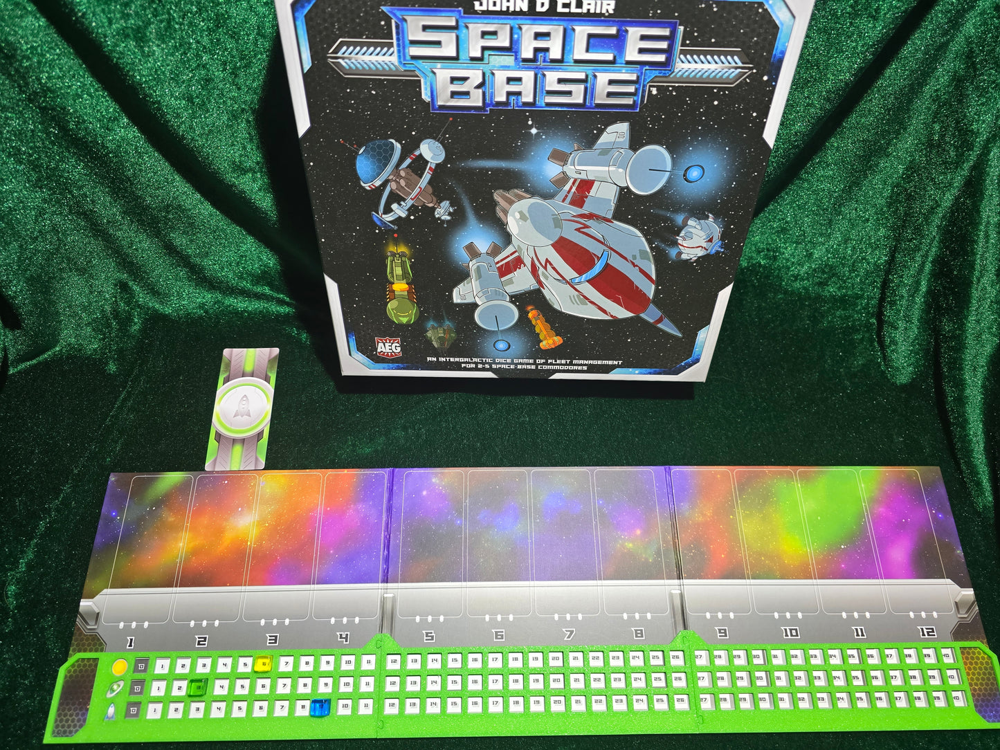 Space Base Player Board Overlay – Premium 3D Printed Upgrade