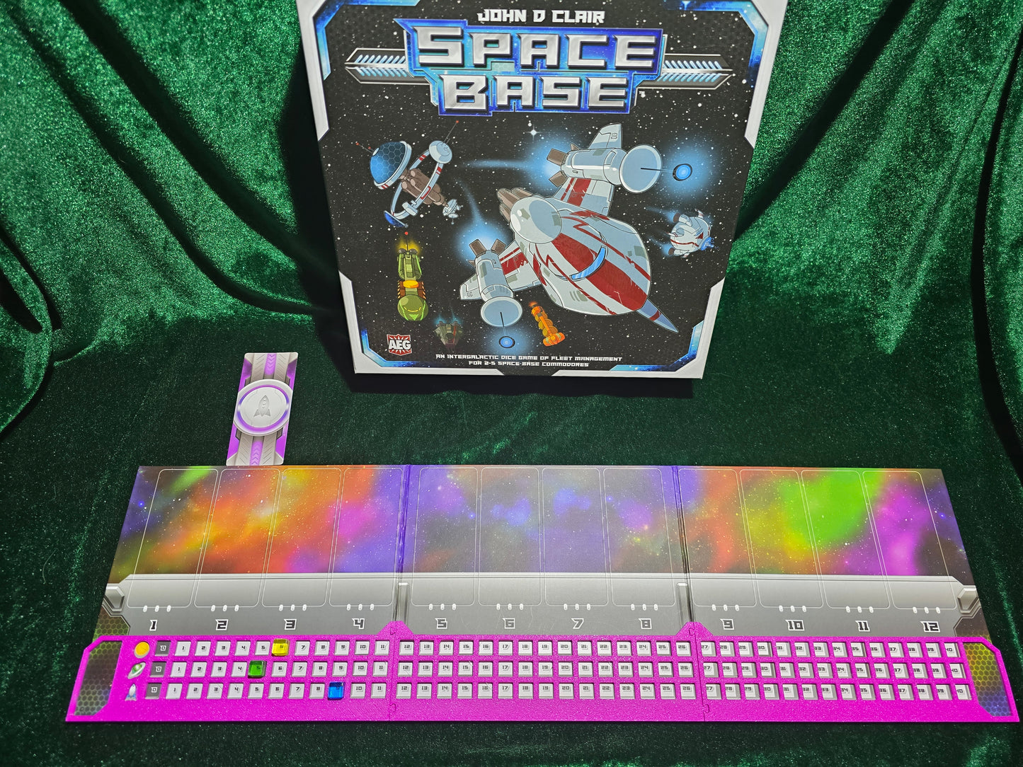 Space Base Player Board Overlay – Premium 3D Printed Upgrade