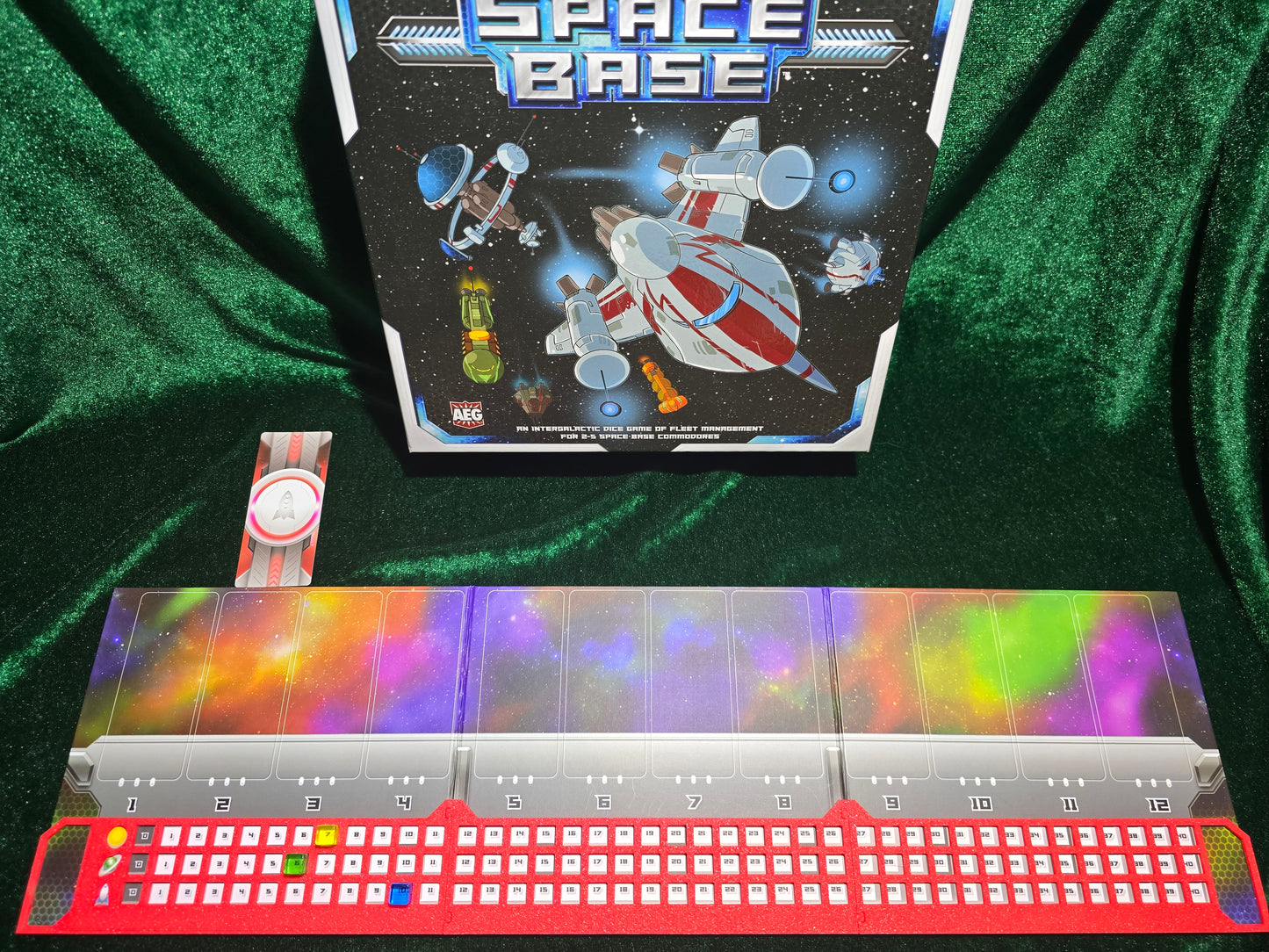 Space Base Player Board Overlay – Premium 3D Printed Upgrade