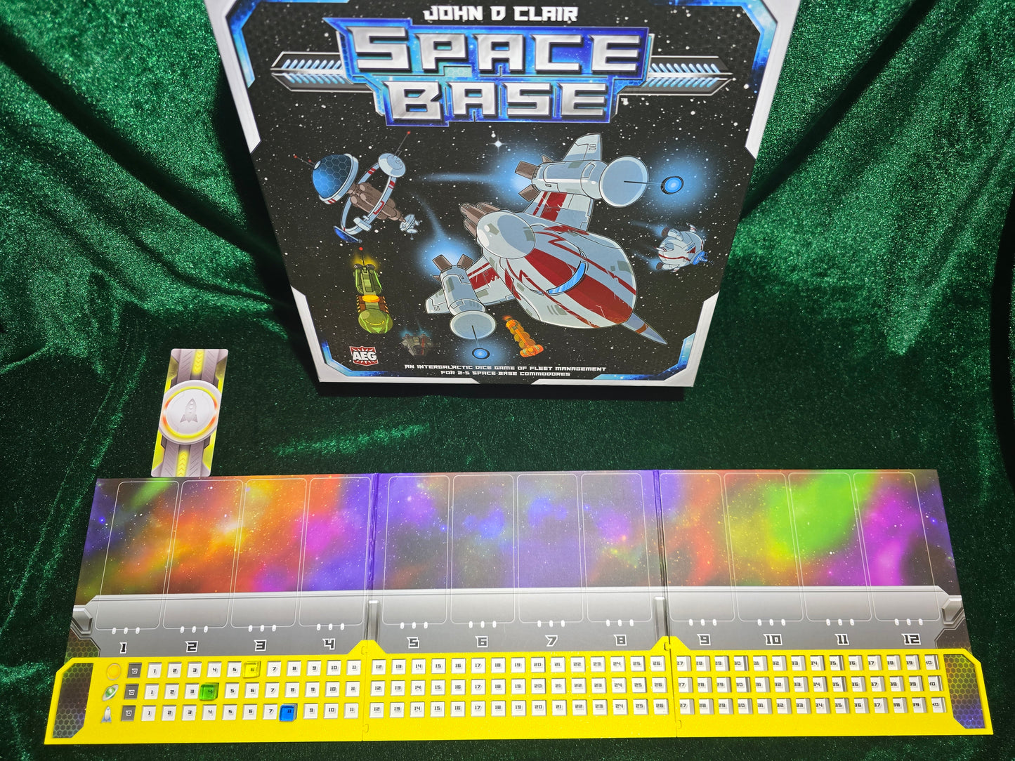 Space Base Player Board Overlay – Premium 3D Printed Upgrade