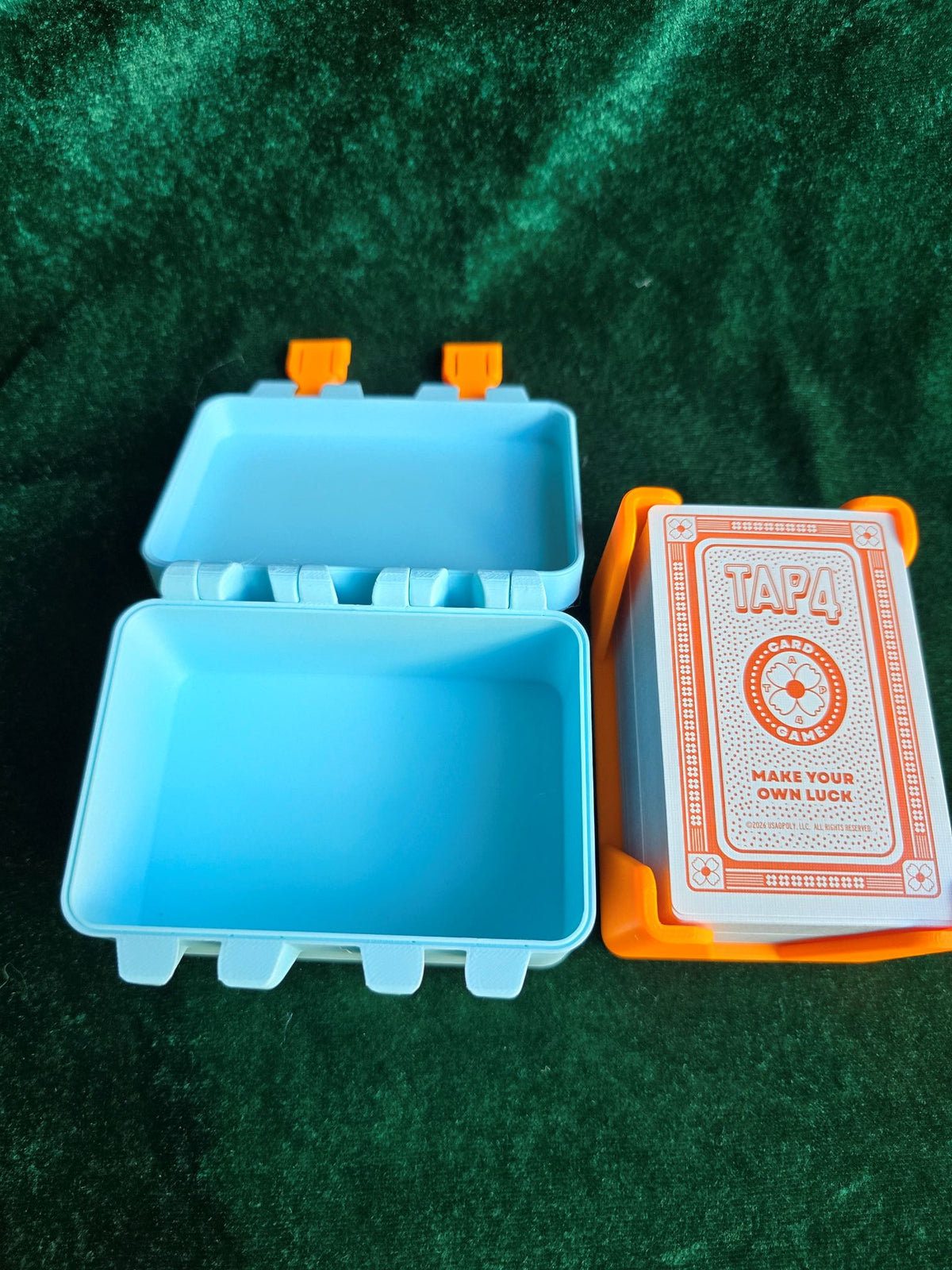 Tap 4 Game Card Box Holder