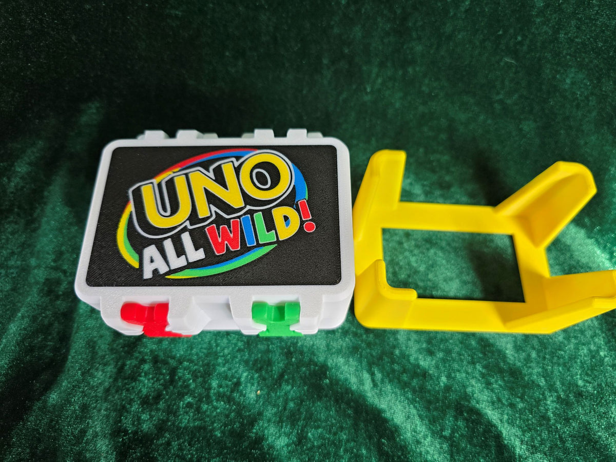 Uno All Wild Game Card Box Holder