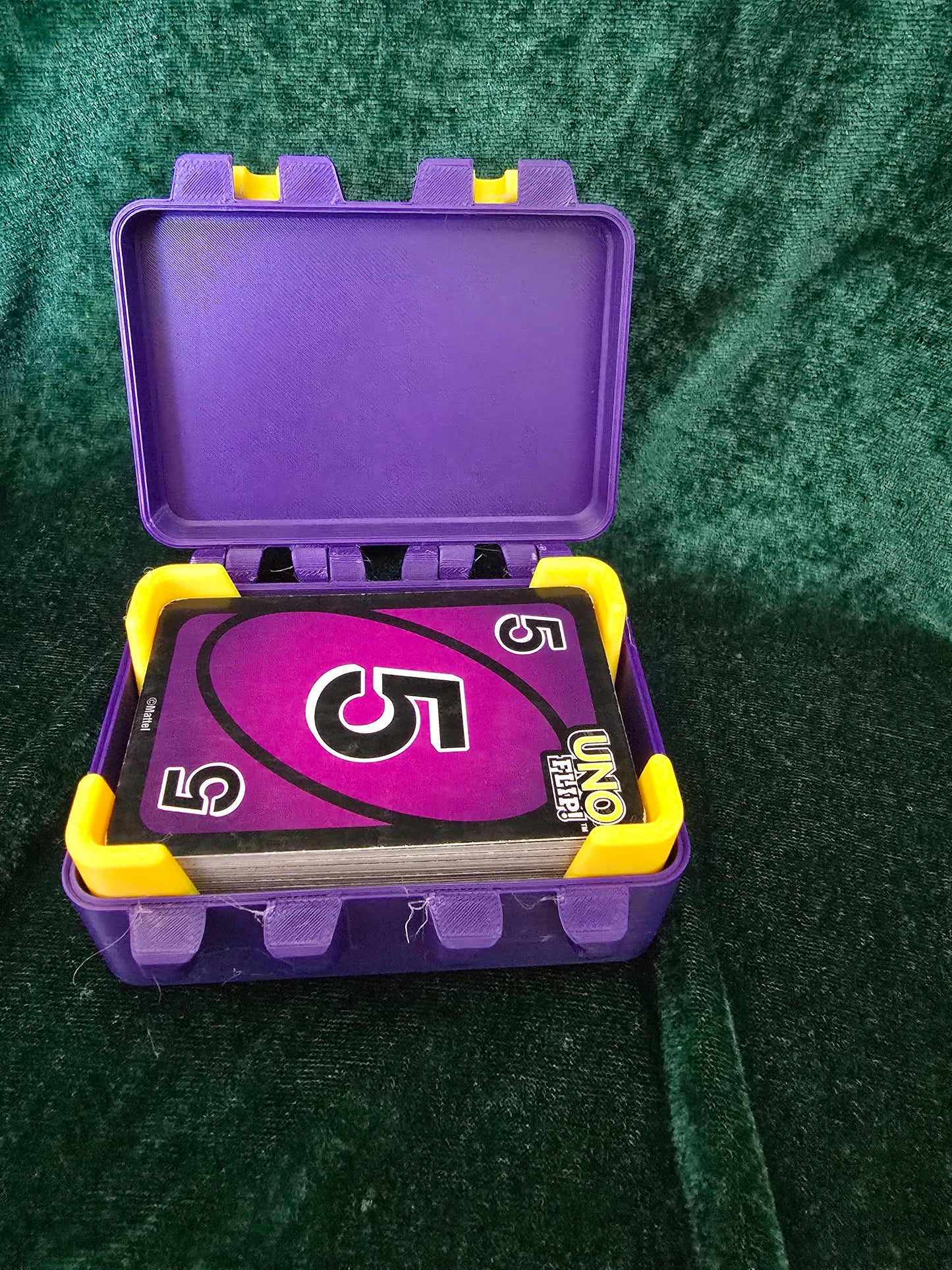 Uno Flip Game Card Box Holder