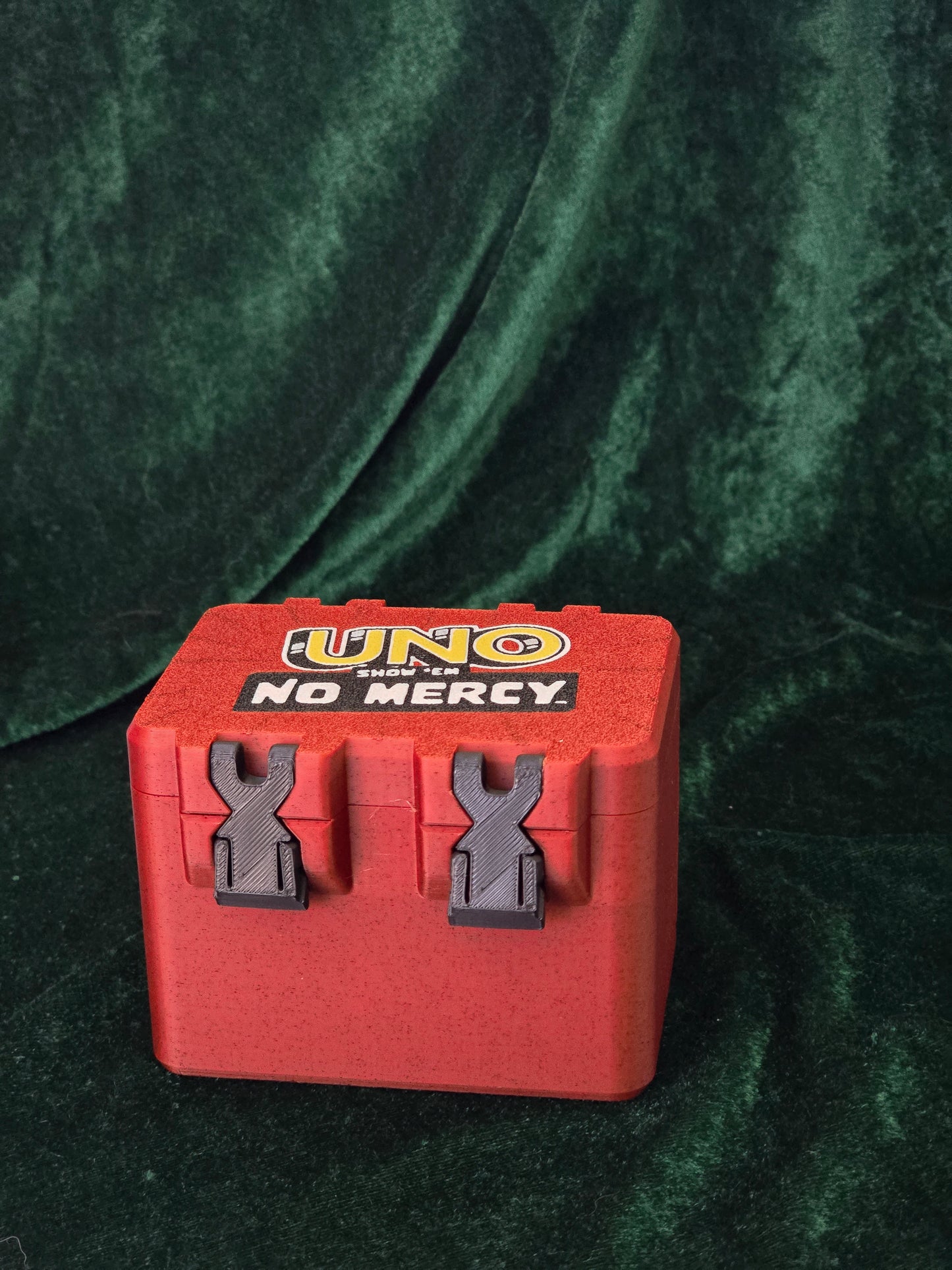 Uno No Mercy Game Card Box Holder